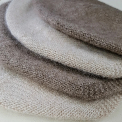 organic cashmere bonnet (oatmeal)