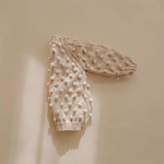 Load image into Gallery viewer, organic handknit popcorn jumper
