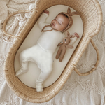 Load image into Gallery viewer, convertable romper footie (undyed)
