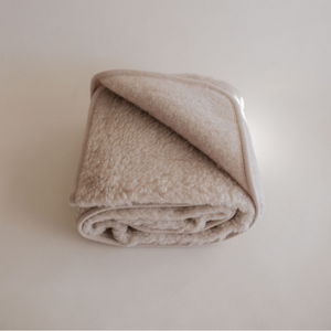 preorder wool blanket (beige)