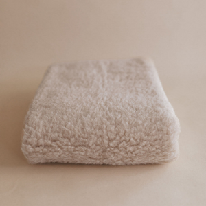 preorder wool blanket (beige)
